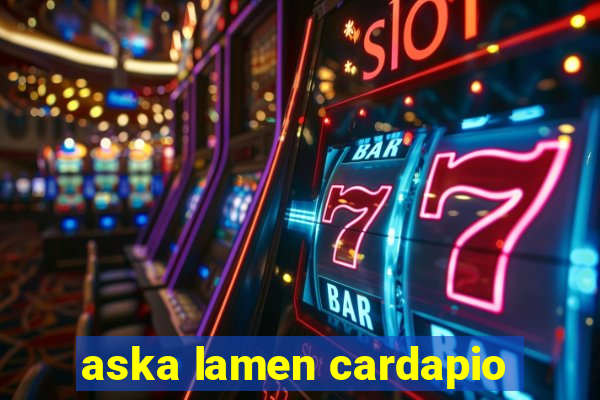 aska lamen cardapio